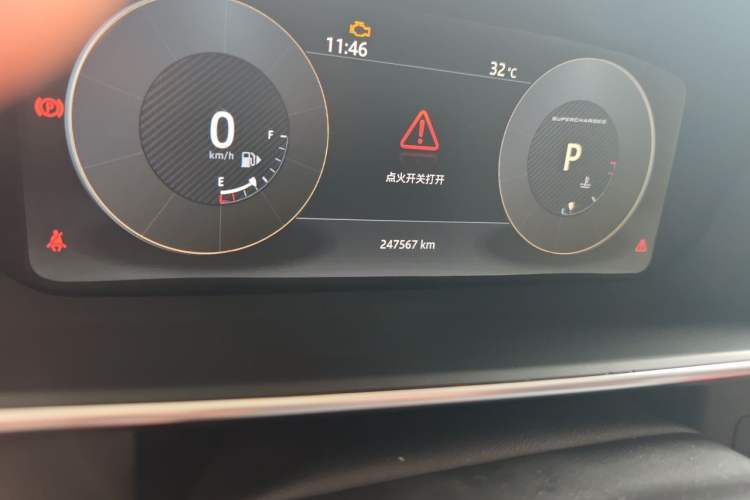 Used Land Rover Range Sport 2017 3.0 SC V6 HSE DYNAMIC Odometer Close Up