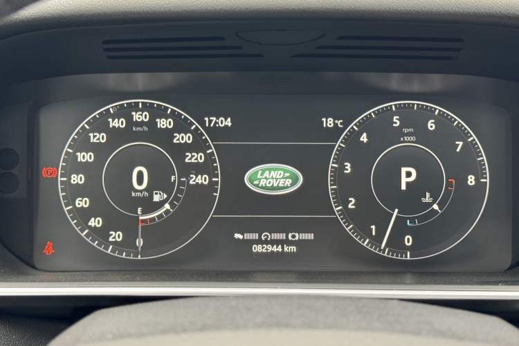 Used Land Rover Range Sport 2017 3.0 SC V6 HSE DYNAMIC Odometer Close Up