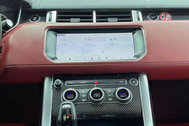 Used Land Rover Range Sport 2017 5.0 SC V8 SVR Interior 2
