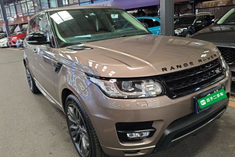 Used Land Rover Range Sport 2017 3.0 SC V6 HSE DYNAMIC Front Right 45 Deg