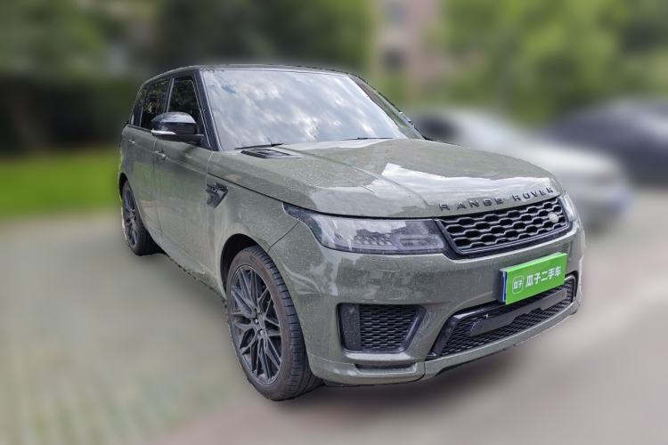 Used Land Rover Range Sport 2017 3.0 SC V6 SE Front Right 45 Deg