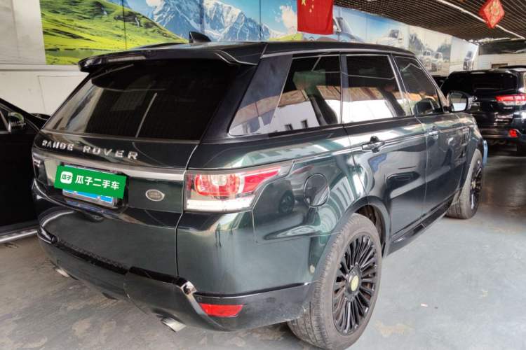Used Land Rover Range Sport 2017 3.0 SC V6 SE Rear Right 45 Deg