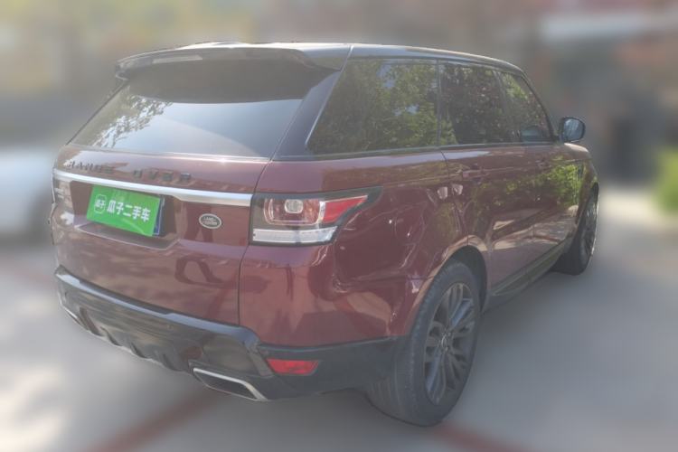 Used Land Rover Range Sport 2017 3.0 SC V6 SE Rear Right 45 Deg