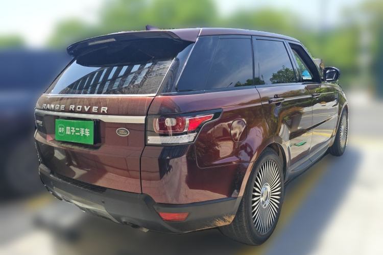 Used Land Rover Range Sport 2017 3.0 SC V6 SE Rear Right 45 Deg