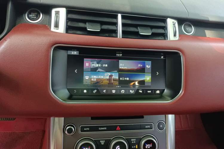 Used Land Rover Range Sport  Audio And AC Panel