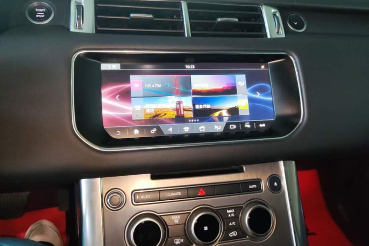 Used Land Rover Range Sport 2017 3.0 SC V6 SE Audio And AC Panel