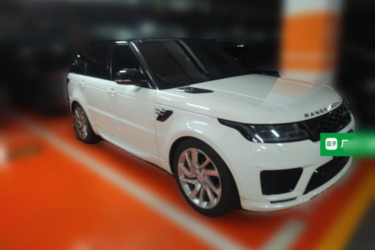 Used Land Rover Range Sport 2017 3.0 SC V6 SE Front Right 45 Deg