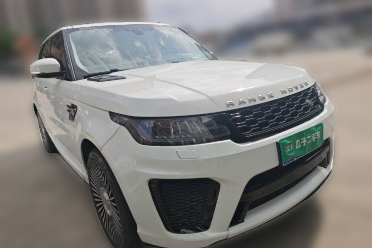 Used Land Rover Range Sport 2017 3.0 SC V6 SE Front Right 45 Deg