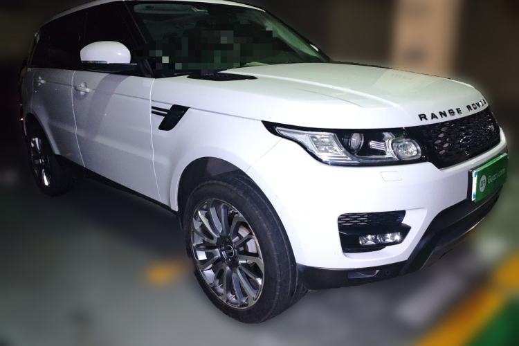 Used Land Rover Range Sport 2017 3.0 SC V6 SE Front Right 45 Deg