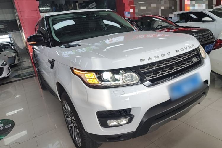 Used Land Rover Range Sport 2017 3.0 SC V6 SE Front Right 45 Deg