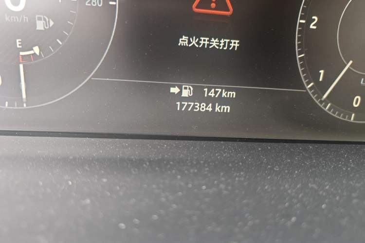 Used Land Rover Range Sport  Odometer Close Up