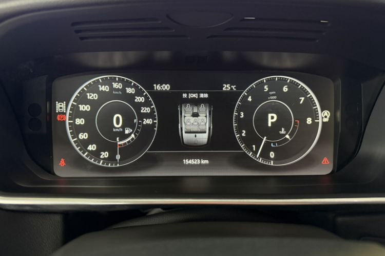 Used Land Rover Range Sport 2017 3.0 SC V6 HSE DYNAMIC Odometer Close Up