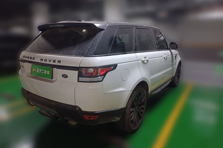 Used Land Rover Range Sport 2017 3.0 SC V6 SE Rear Right 45 Deg