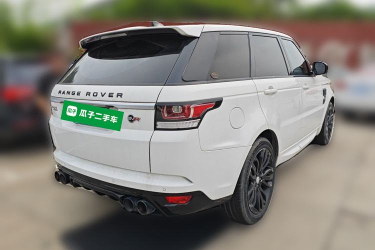 Used Land Rover Range Sport 2017 3.0 SC V6 SE Rear Right 45 Deg
