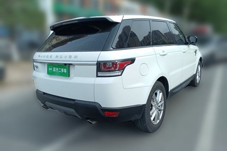 Used Land Rover Range Sport 2017 3.0 SC V6 SE Rear Right 45 Deg