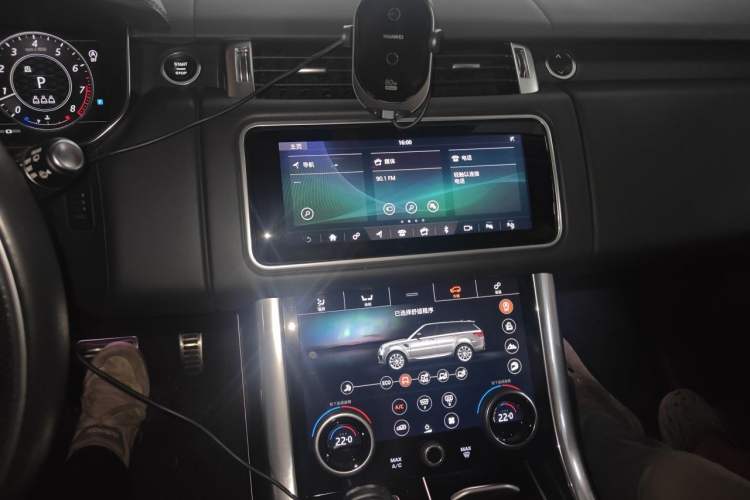 Used Land Rover Range Sport 2018 3.0 SC V6 Fēngshàng Chuàngshì Edition DYNAMIC Audio And AC Panel