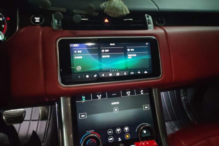 Used Land Rover Range Sport 2018 3.0 SC V6 HSE DYNAMIC Audio And AC Panel