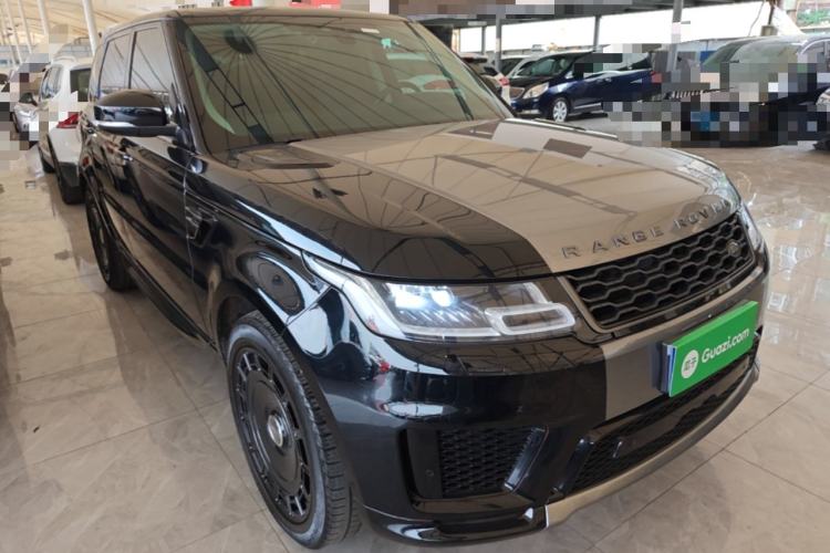 Used Land Rover Range Sport 2018 3.0 SC V6 HSE DYNAMIC Front Right 45 Deg