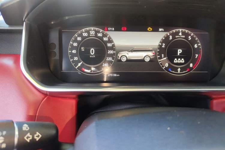 Used Land Rover Range Sport 2018 3.0 SC V6 Fēngshàng Chuàngshì Edition DYNAMIC Odometer Close Up