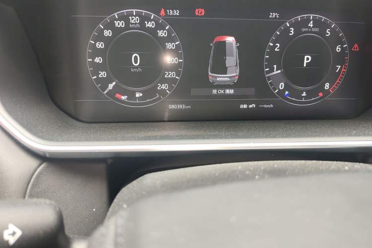 Used Land Rover Range Sport 2018 3.0 SC V6 HSE DYNAMIC Odometer Close Up