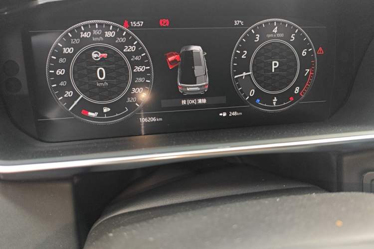 Used Land Rover Range Sport 2018 3.0 SC V6 HSE DYNAMIC Odometer Close Up