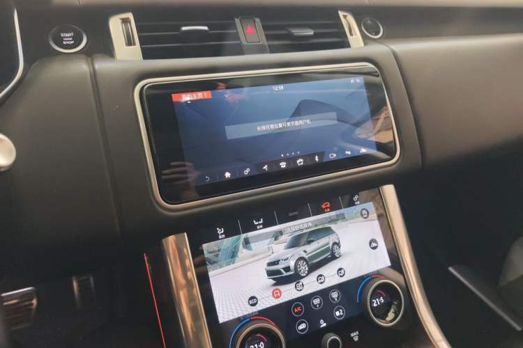 Used Land Rover Range Sport 2018 3.0 SC V6 HSE DYNAMIC Audio And AC Panel