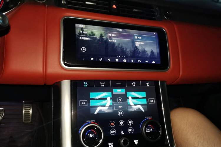 Used Land Rover Range Sport 2018 3.0 SC V6 HSE DYNAMIC Audio And AC Panel