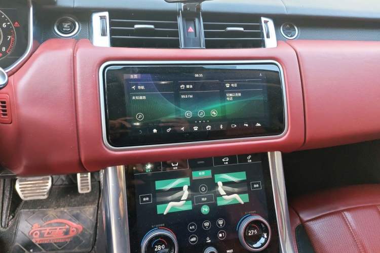 Used Land Rover Range Sport 2018 3.0 SC V6 HSE DYNAMIC Audio And AC Panel