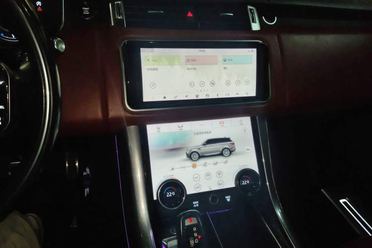 Used Land Rover Range Sport 2018 3.0 SC V6 Fēngshàng Chuàngshì Edition DYNAMIC Audio And AC Panel