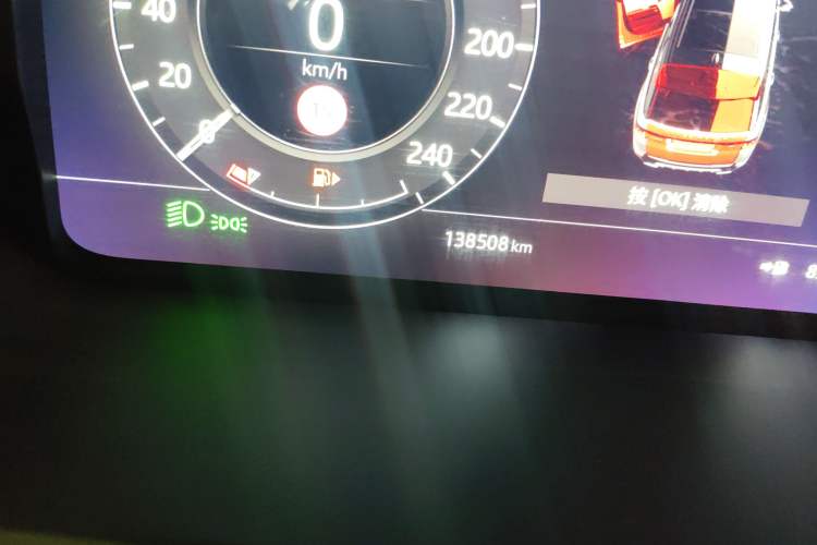 Used Land Rover Range Sport 2018 3.0 SC V6 Fēngshàng Chuàngshì Edition DYNAMIC Odometer Close Up