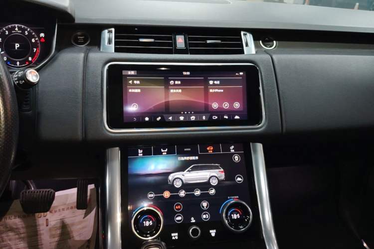 Used Land Rover Range Sport 2019 3.0 SC V6 Special Edition Audio And AC Panel