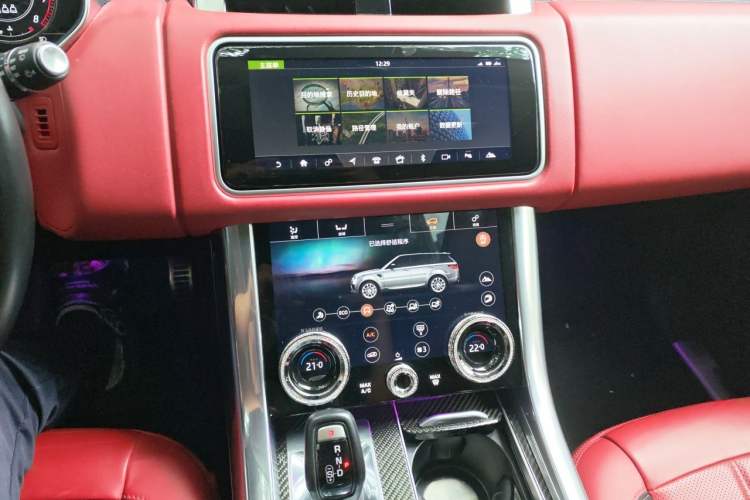 Used Land Rover Range Sport 2019 3.0 L6 HSE DYNAMIC Audio And AC Panel