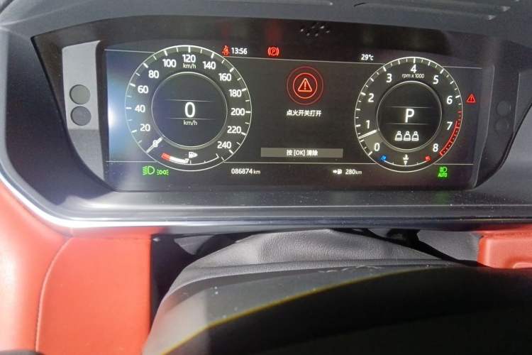 Used Land Rover Range Sport 2019 3.0 SC V6 HSE DYNAMIC Odometer Close Up