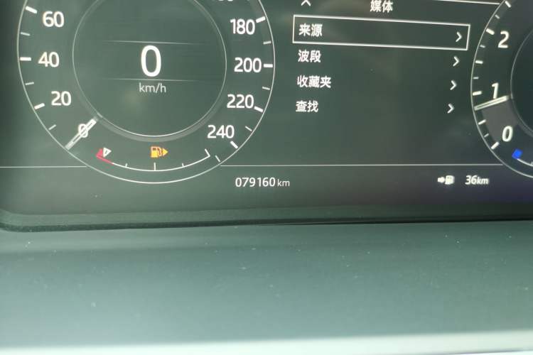 Used Land Rover Range Sport 2019 3.0 SC V6 Special Edition Odometer Close Up