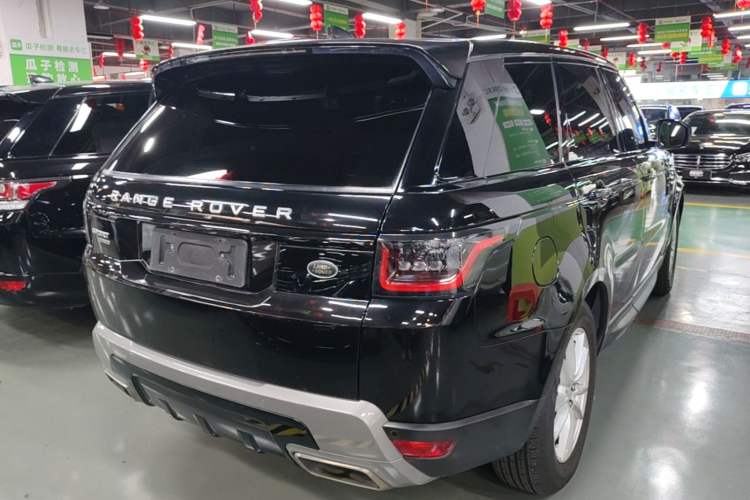 Used Land Rover Range Sport 2019 3.0 SC V6 Special Edition Rear Right 45 Deg