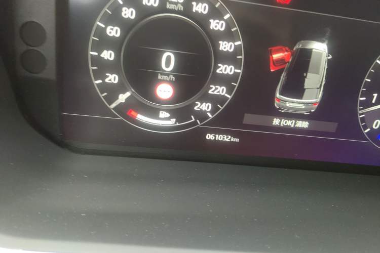 Used Land Rover Range Sport 2019 3.0 SC V6 Fēngshàng Chuàngshì Edition DYNAMIC Odometer Close Up
