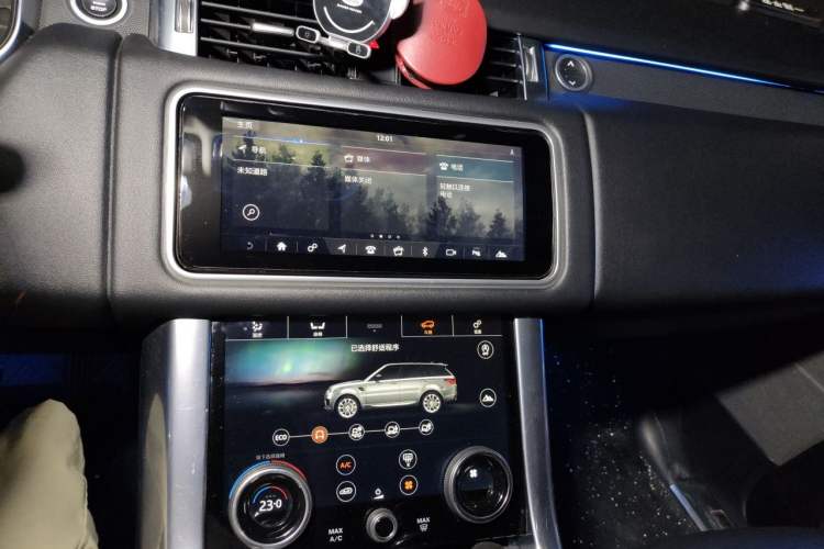 Used Land Rover Range Sport 2019 3.0 SC V6 Special Edition Audio And AC Panel