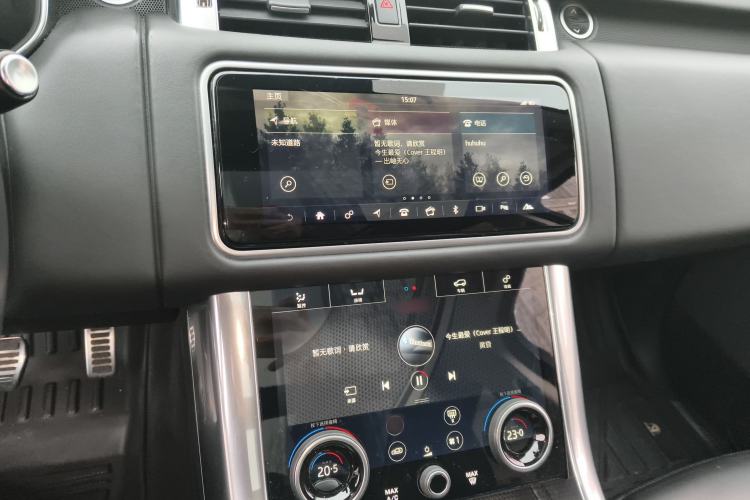 Used Land Rover Range Sport 2019 3.0 L6 HSE DYNAMIC Audio And AC Panel