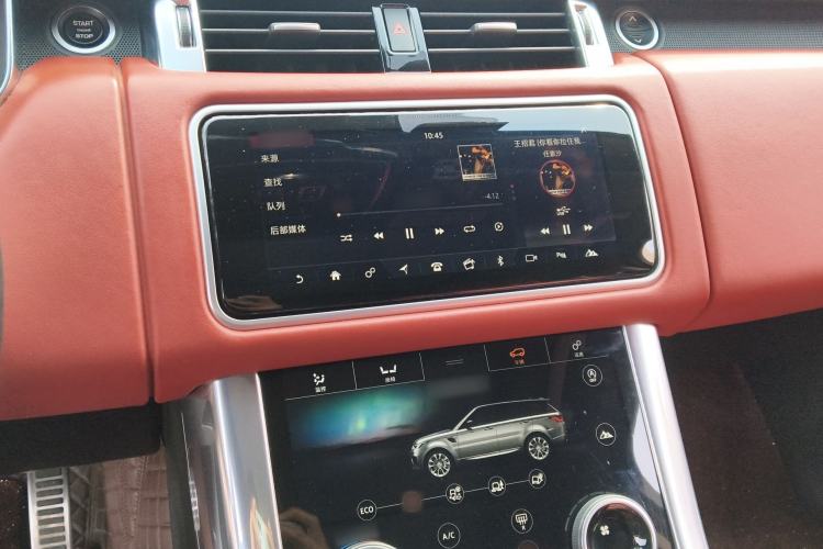 Used Land Rover Range Sport 2019 3.0 L6 HSE DYNAMIC Audio And AC Panel