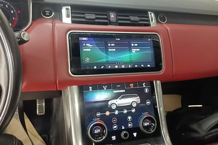 Used Land Rover Range Sport 2019 3.0 SC V6 HSE DYNAMIC Audio And AC Panel
