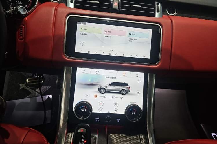 Used Land Rover Range Sport 2020 3.0 L6 HSE DYNAMIC Audio And AC Panel