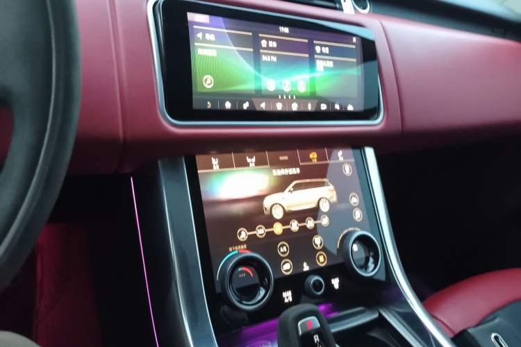 Used Land Rover Range Sport 2020 3.0 L6 HST Audio And AC Panel