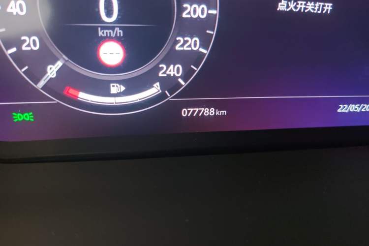 Used Land Rover Range Sport 2020 3.0 L6 HSE DYNAMIC Odometer Close Up