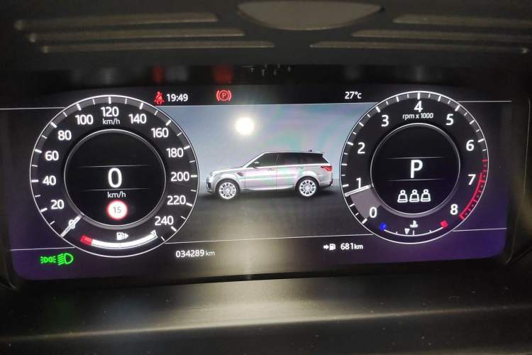 Used Land Rover Range Sport 2020 3.0 L6 HSE DYNAMIC Instrument Cluster