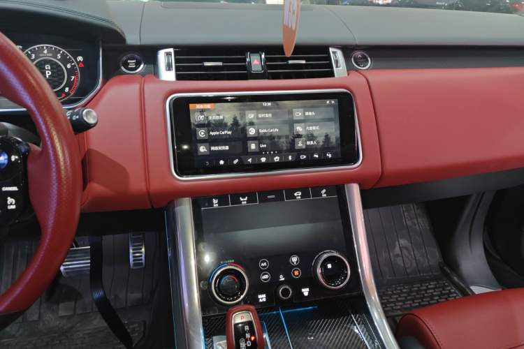 Used Land Rover Range Sport 2020 5.0 SC V8 SVR Audio And AC Panel