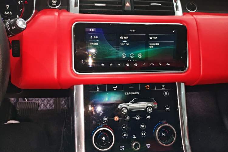 Used Land Rover Range Sport 2020 3.0 L6 SE Audio And AC Panel