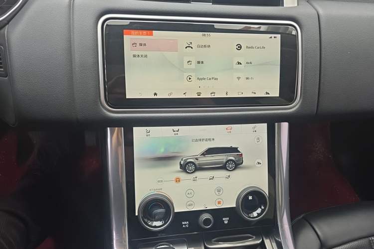 Used Land Rover Range Sport 2020 3.0 L6 SE Audio And AC Panel