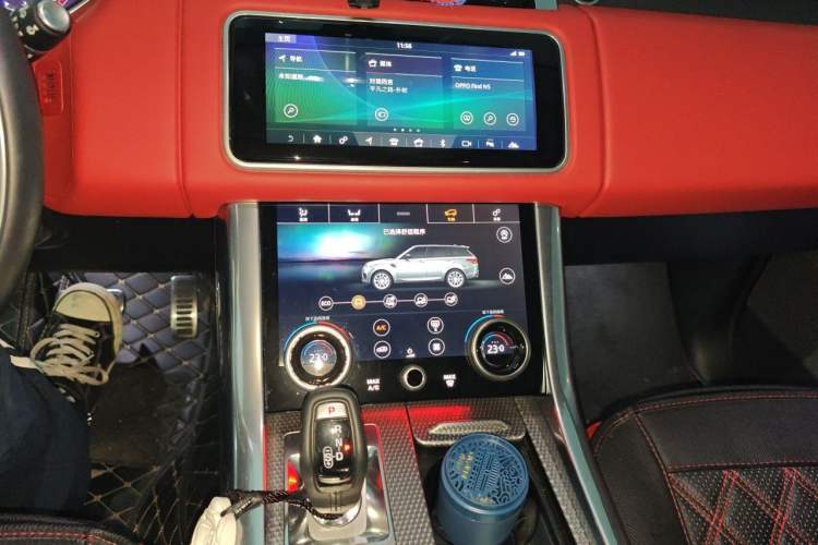 Used Land Rover Range Sport 2021 3.0 L6 YAO Black Edition Audio And AC Panel