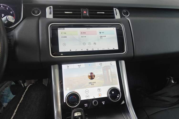 Used Land Rover Range Sport 2021 3.0 L6 SE Audio And AC Panel