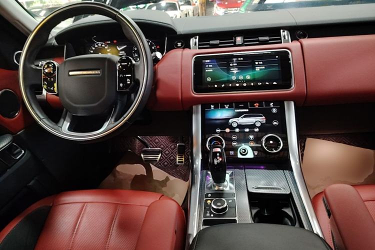 Used Land Rover Range Sport 2021 3.0 L6 YAO Black Edition Center Console